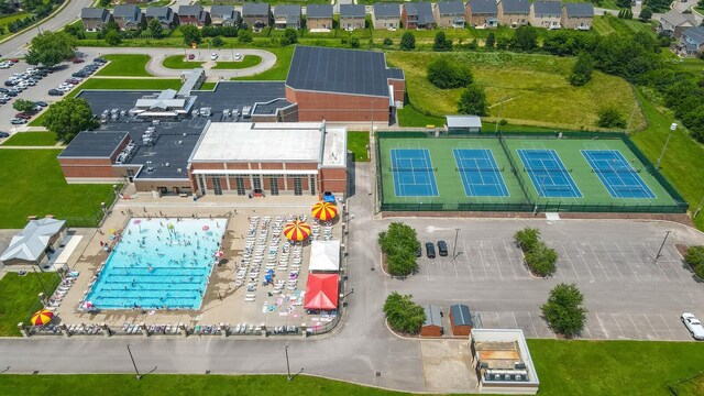 3067 Boxbury Ln, Spring Hill, TN 37174 - aerial view of a pool