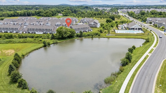 755 Mickelson Way, Lebanon, TN 37087 - aerial view of residential area featuring a large body of water