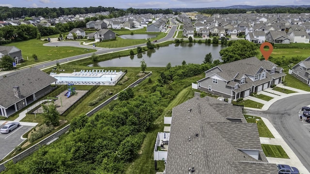 755 Mickelson Way, Lebanon, TN 37087 - aerial perspective of suburban area with a large body of water