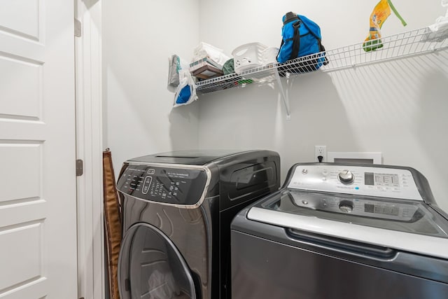 755 Mickelson Way, Lebanon, TN 37087 - laundry area with independent washer and dryer