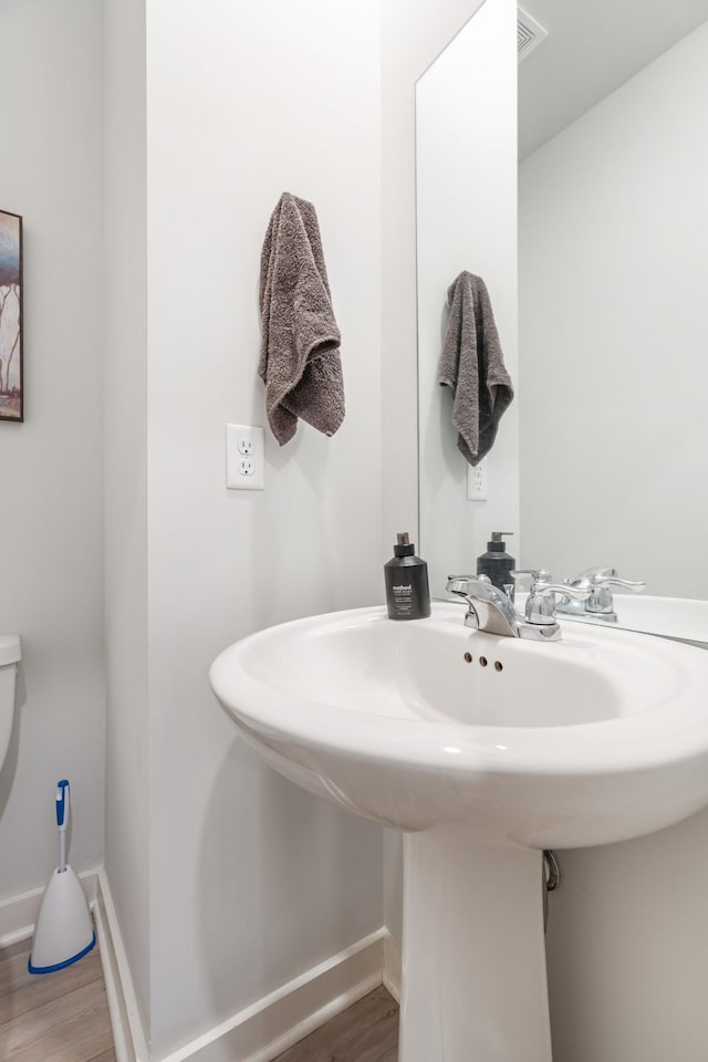755 Mickelson Way, Lebanon, TN 37087 - half bathroom with wood finished floors