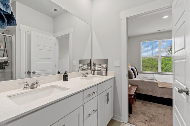 755 Mickelson Way, Lebanon, TN 37087 - full bathroom with ensuite bath, double vanity, and a stall shower