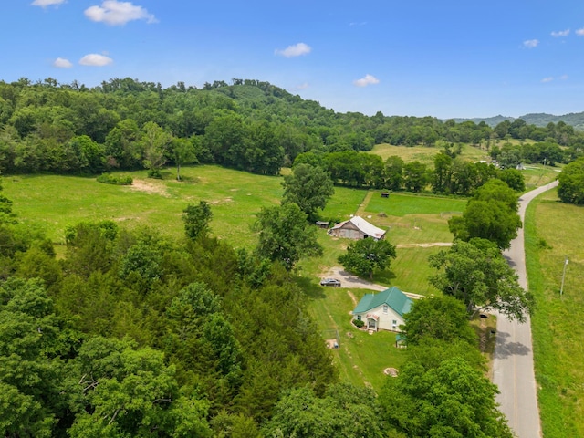 2665 Center Point Rd, Pulaski, TN 38478 - aerial view of sparsely populated area with a forest