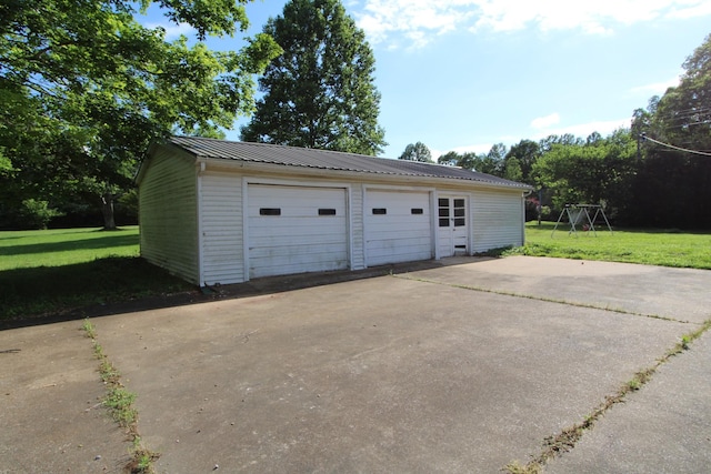 680 Oak Grove Rd, Goodspring, TN 38460 - view of detached garage