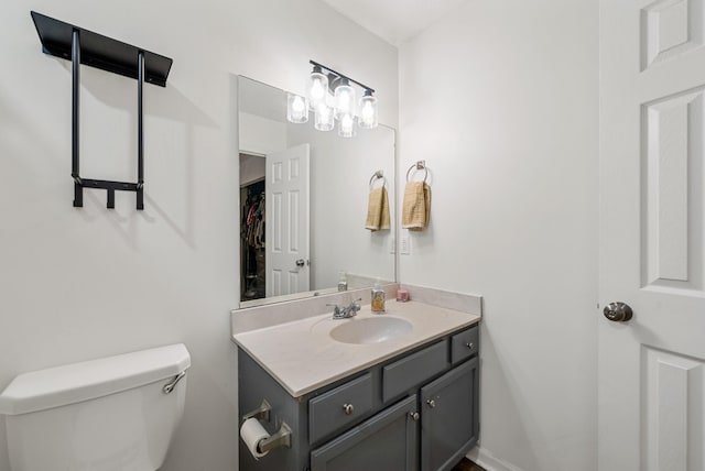 2930 Charlie Sleigh Rd, Woodlawn, TN 37191 - bathroom featuring vanity and toilet