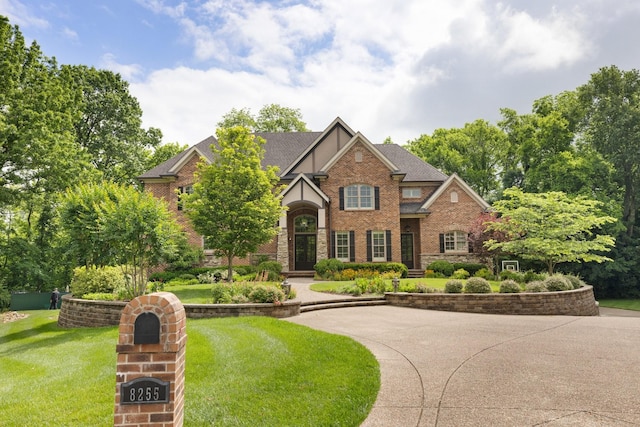 8255 Jamie Ct, Brentwood, TN 37027 - view of front of property featuring a front yard and brick siding