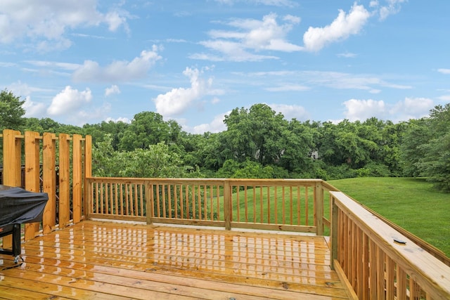 641 Old Hickory Blvd Unit 35, Brentwood, TN 37027 - deck featuring a yard and a view of trees