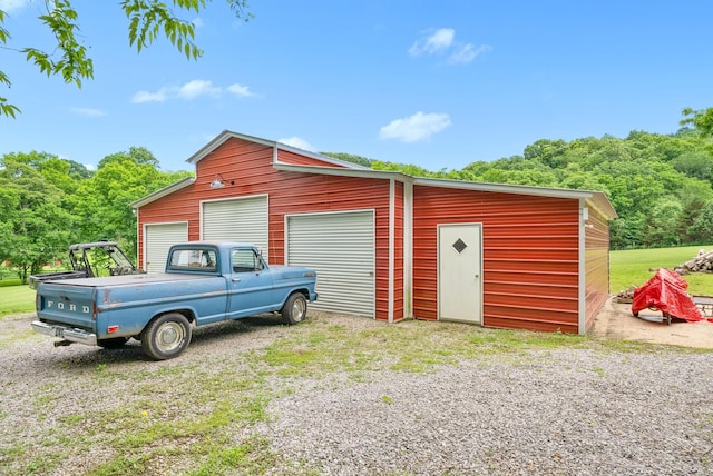 6779 Arno Allisona Rd, College Grove, TN 37046 - view of detached garage