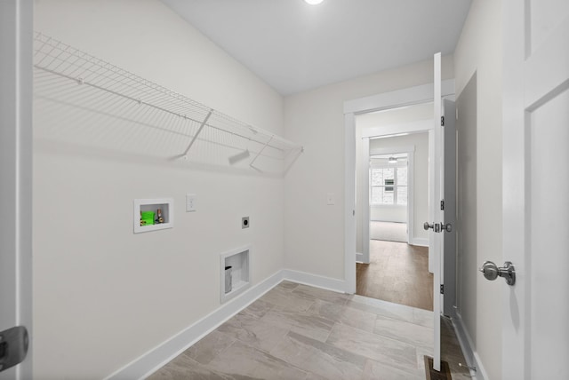1573 Collins View Way, Clarksville, TN 37043 - laundry area featuring electric dryer hookup and hookup for a washing machine