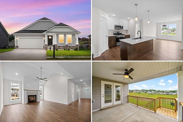 1573 Collins View Way, Clarksville, TN 37043 - view of a document with a collage of images