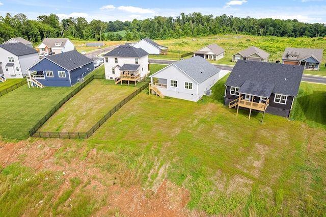 1573 Collins View Way, Clarksville, TN 37043 - aerial perspective of suburban area