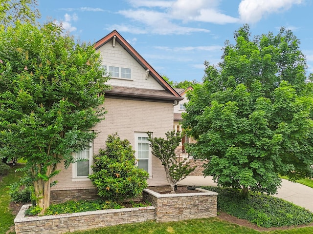 286 Keswick Grove Ln, Franklin, TN 37067 - view of side of home featuring brick siding