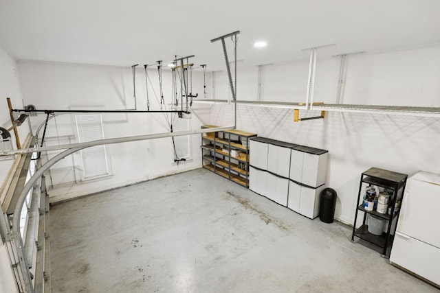 286 Keswick Grove Ln, Franklin, TN 37067 - garage with fridge