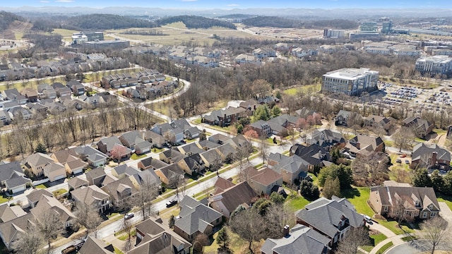 286 Keswick Grove Ln, Franklin, TN 37067 - aerial view of property's location with nearby suburban area