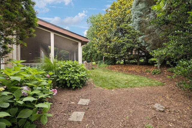 286 Keswick Grove Ln, Franklin, TN 37067 - view of yard featuring a sunroom