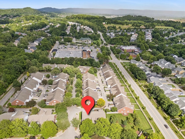 1906 Montgomery Way, Franklin, TN 37067 - aerial view of property and surrounding area featuring nearby suburban area