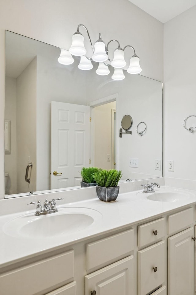 1906 Montgomery Way, Franklin, TN 37067 - bathroom with double vanity and toilet