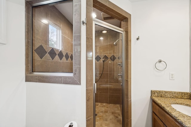 4202 Murphy Rd, Nashville, TN 37209 - full bathroom with vanity and a stall shower