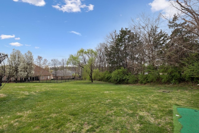 205 Well Spring Ct, Brentwood, TN 37027 - view of green lawn featuring a putting green