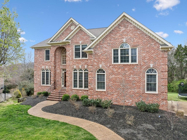 205 Well Spring Ct, Brentwood, TN 37027 - colonial inspired home with brick siding and a front yard