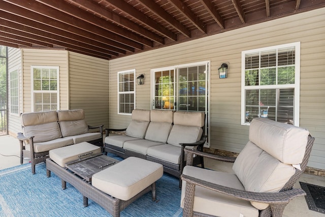 673 Newton Ln, Gallatin, TN 37066 - view of patio featuring outdoor lounge area