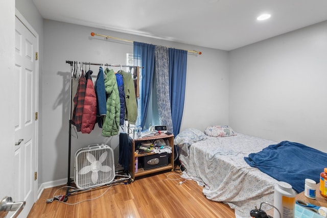 4145 Providence Park Ln, Nashville, TN 37211 - bedroom with wood finished floors and recessed lighting