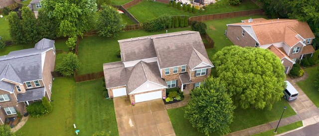 2809 Kaye Dr, Thompsons Station, TN 37179 - aerial view of residential area