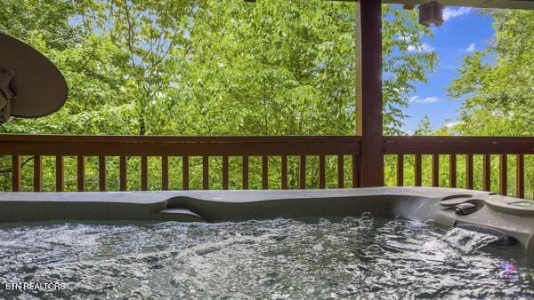 4196 Mountain Rest Way, Sevierville, TN 37876 - view of wooden terrace