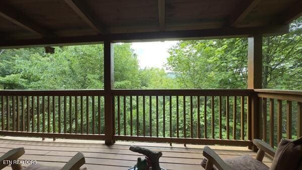 4196 Mountain Rest Way, Sevierville, TN 37876 - view of wooden terrace