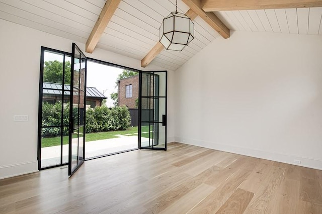 1302B Pillow St, Nashville, TN 37203 - empty room featuring wood finished floors and baseboards