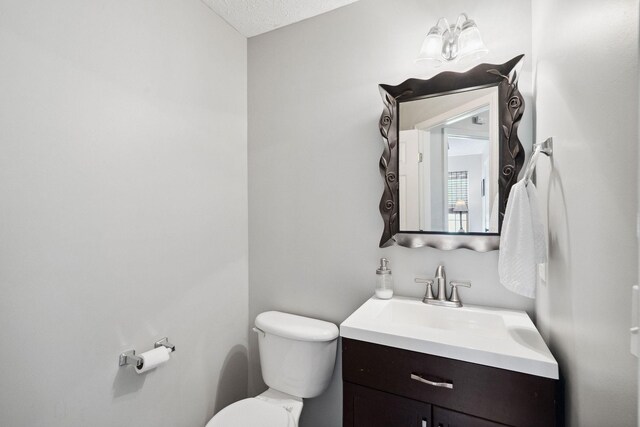 2104 Loudenslager Dr, Thompsons Station, TN 37179 - half bathroom featuring toilet and vanity