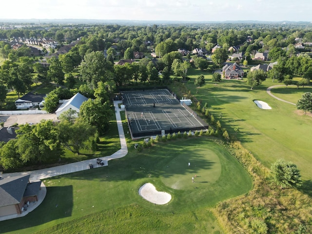 1159 Fairvue Village Ln, Gallatin, TN 37066 - aerial view of residential area featuring a golf course