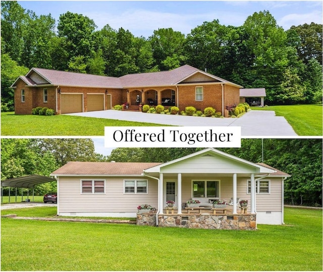1574 Midway Rd, Sewanee, TN 37375 - view of marketing collateral with multiple images