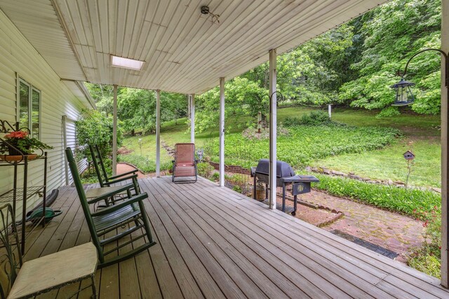 6873 Giles Hill Rd, College Grove, TN 37046 - view of deck