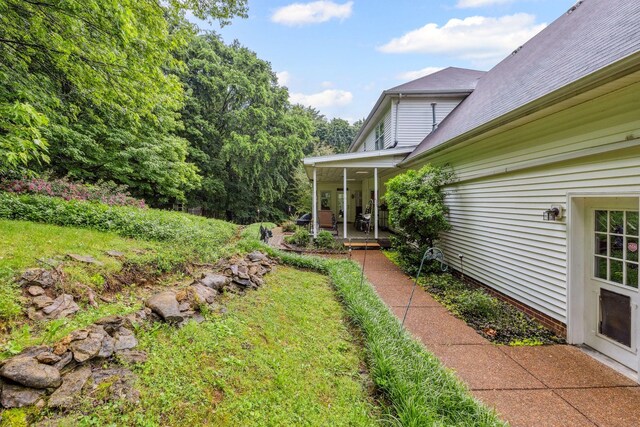 6873 Giles Hill Rd, College Grove, TN 37046 - view of yard