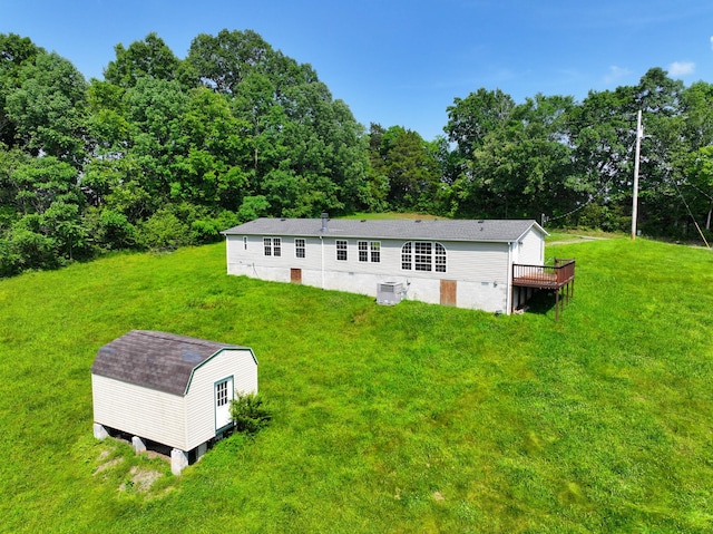 947 Buck Branch Rd, Charlotte, TN 37036 - back of house featuring a yard