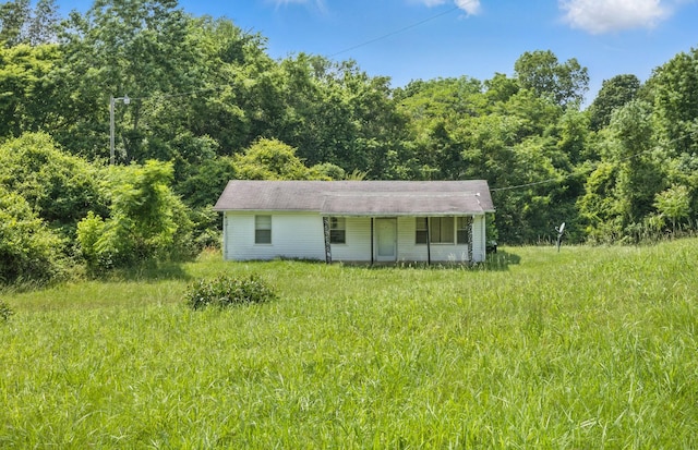945 Buck Branch Rd, Charlotte, TN 37036 - view of front of property featuring a wooded view