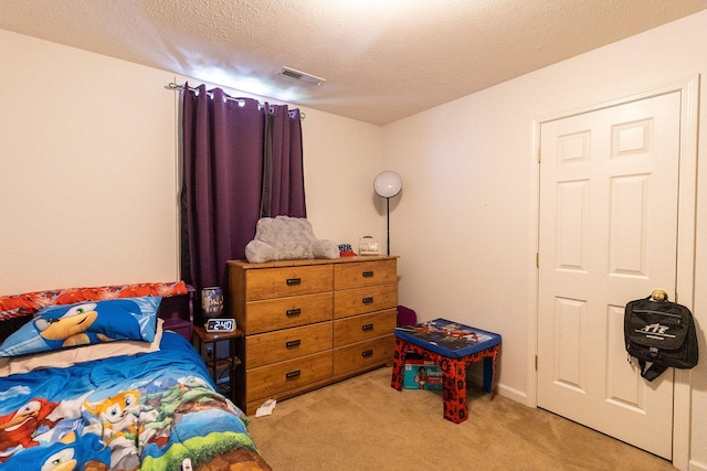 674 Superior Ln, Clarksville, TN 37043 - bedroom featuring light colored carpet and a textured ceiling