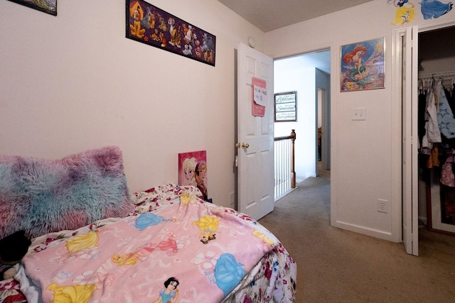 674 Superior Ln, Clarksville, TN 37043 - bedroom with carpet floors and a closet