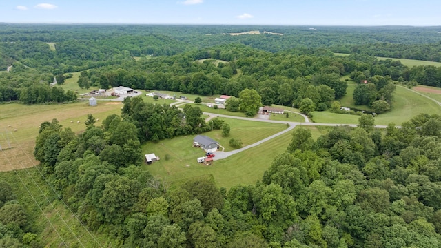 2237 Cold Springs Rd, Lafayette, TN 37083 - aerial view of sparsely populated area featuring a forest