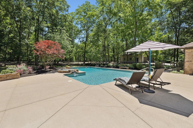 1150 Deer Run Rd, Murfreesboro, TN 37128 - view of pool featuring a patio and a jacuzzi