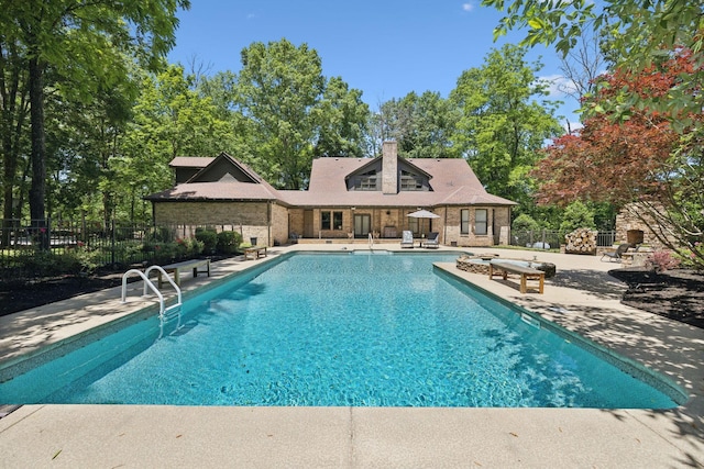1150 Deer Run Rd, Murfreesboro, TN 37128 - view of pool with a patio