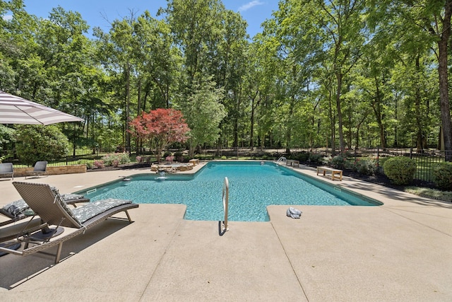 1150 Deer Run Rd, Murfreesboro, TN 37128 - view of swimming pool featuring a patio