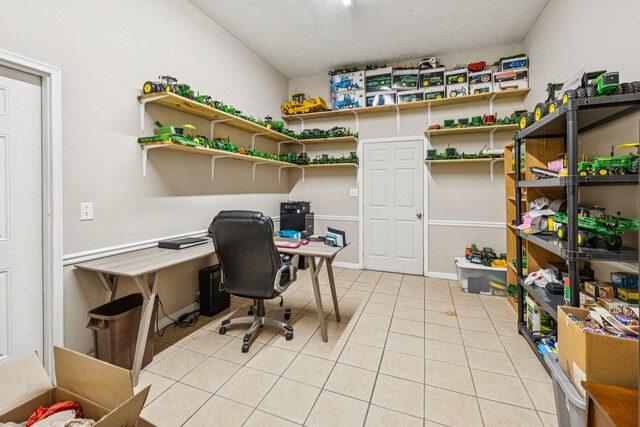 8663 Dog Creek Rd, Primm Springs, TN 38476 - office space featuring light tile patterned floors and baseboards