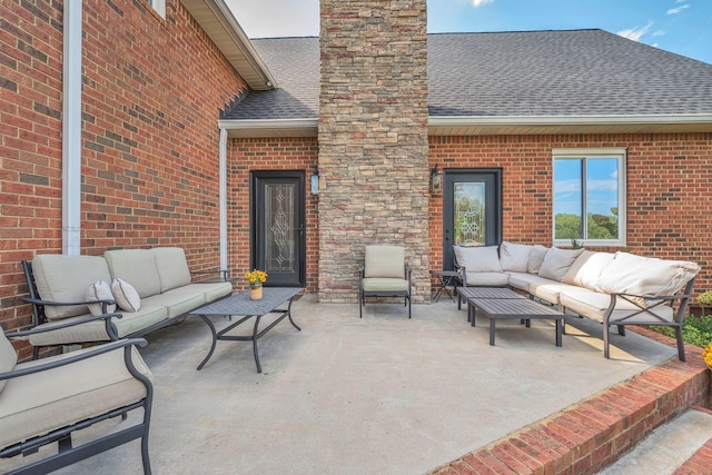 5950 Clarksville Pike, Joelton, TN 37080 - view of patio / terrace featuring outdoor lounge area