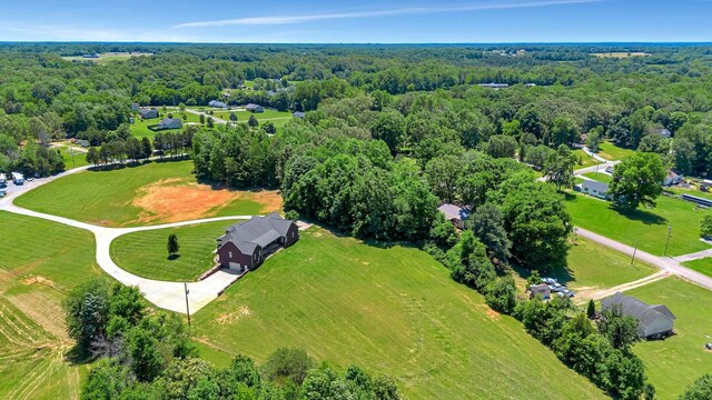 152 Camaro Dr, Chapmansboro, TN 37035 - drone / aerial view of a heavily wooded area