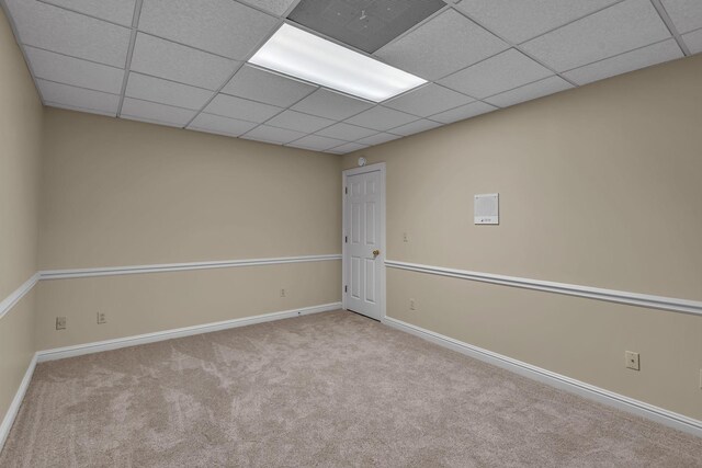 161 Graystone Dr, Gallatin, TN 37066 - carpeted spare room with a paneled ceiling and baseboards