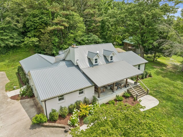 3348 Sweeney Hollow Rd, Franklin, TN 37064 - aerial view of property and surrounding area