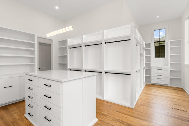 2915 Compton Rd, Nashville, TN 37215 - walk in closet with light wood-style flooring