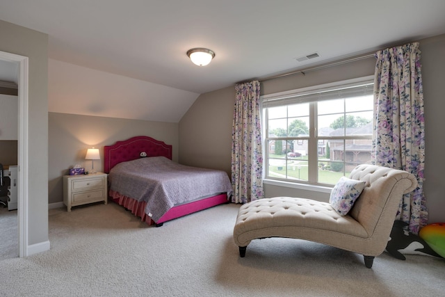 2001 Katach Ct, Spring Hill, TN 37174 - bedroom featuring carpet flooring and vaulted ceiling